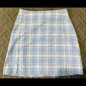 Brandy Melville John Galt plaid skirt